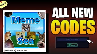 *SECRET UPDATE!* | Meme Sea CODES 2025 | ROBLO Meme Sea CODES