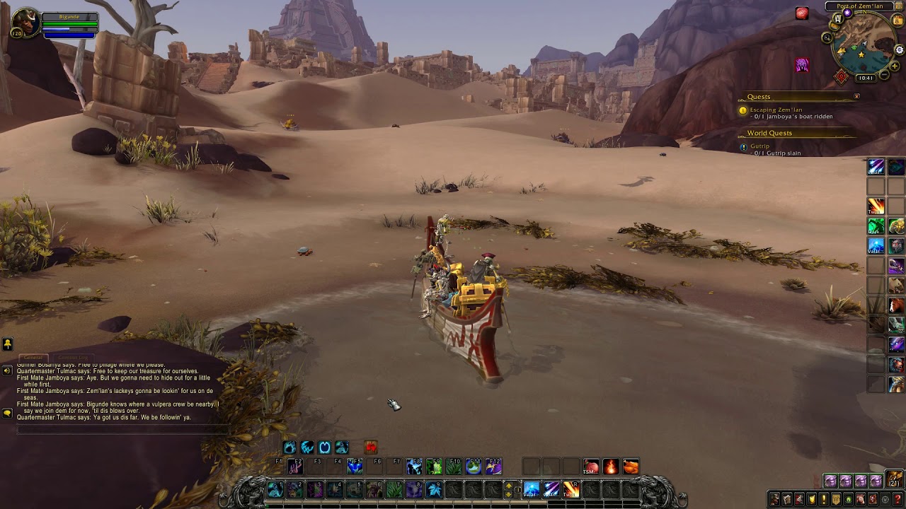 Quest Escaping Zem'lan Quest ID 51062 In World Of Warcraft