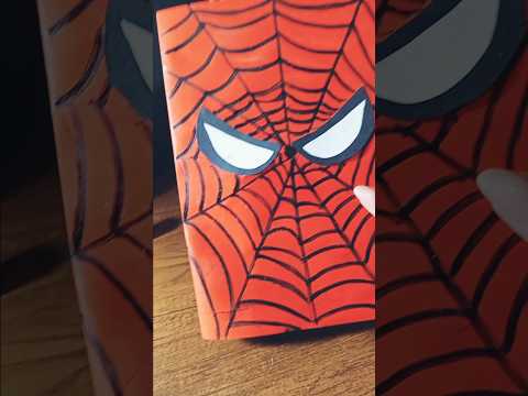 Cartinhas feitas a mão, presentinho, Homem aranha, /É a Mah né/ #cartinhas #presentinhos #spiderman