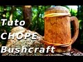 Fabriquer sa chope bushcraft