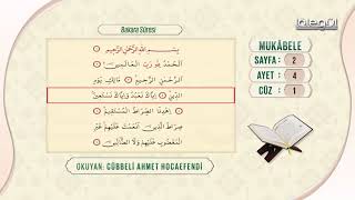 Fatiha suresi - Cübbeli ahmet hoca