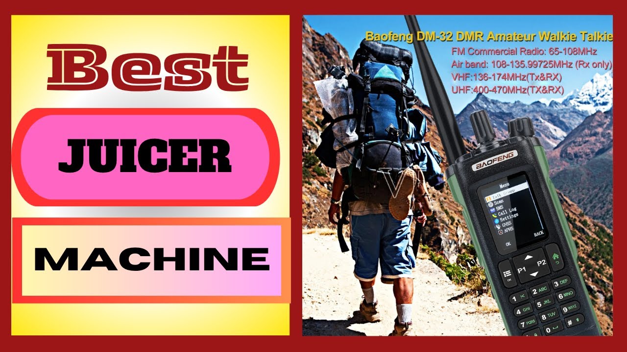 Baofeng DM-32 DMR DIgital GPS APRS AES256 Encryption Walkie Talkie 2M 70CM GMRS 8W