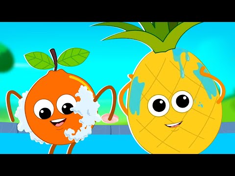 Bath Song + More Nursery Rhymes And Baby Songs by Mr Fruit