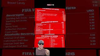#WorldCup Concession Prices Are Insane In #Toronto! #WorldCup2026 #FIFA #Soccer #Futbol #Canada
