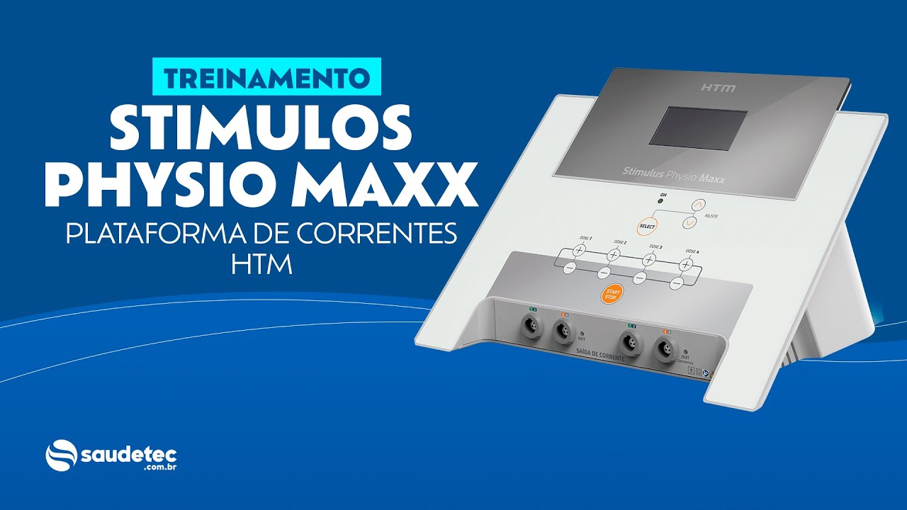 Treinamento Stimulus Physio Maxx - HTM - Plataforma de correntes excitomotoras