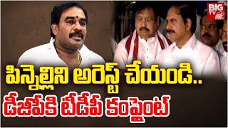 TDP Leader Devineni Uma Meet DGP Over Pinnelli Ramakrishna Reddy EVM Issue | వాడిని అరెస్ట్ చెయ్యండి