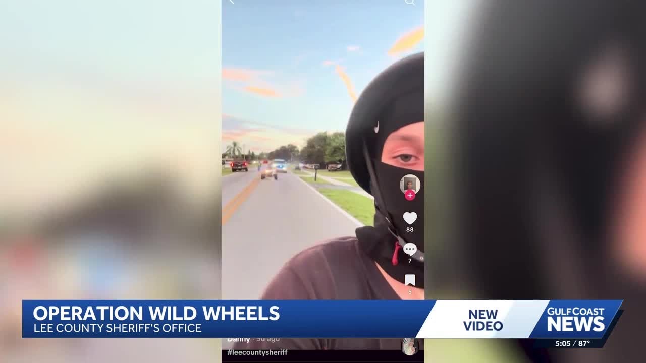 Deputies arrest 13 during Operation Wild Wheels after 721 reckless driving calls in Lehigh Acres