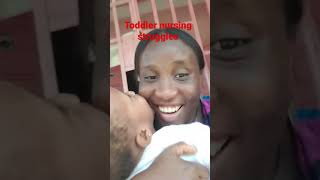 What Breastfeeding A Toddler Actually Looks Like Breastfeeding Toddler Strugles