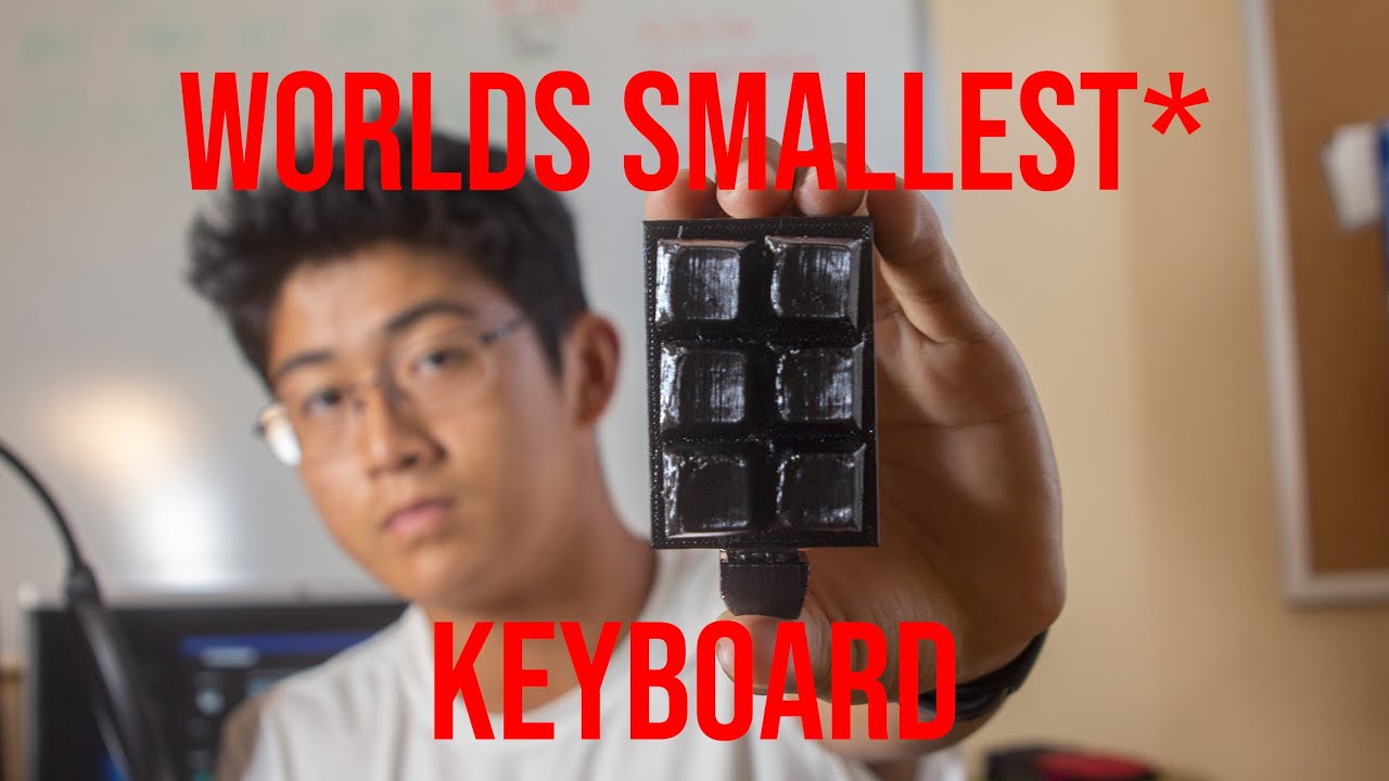 World's SMALLEST Mechanical Keyboard!