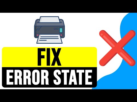 How To FIX EPSON PRINTER In ERROR STATE Issue 2025 Epson L5290 Error Fix 