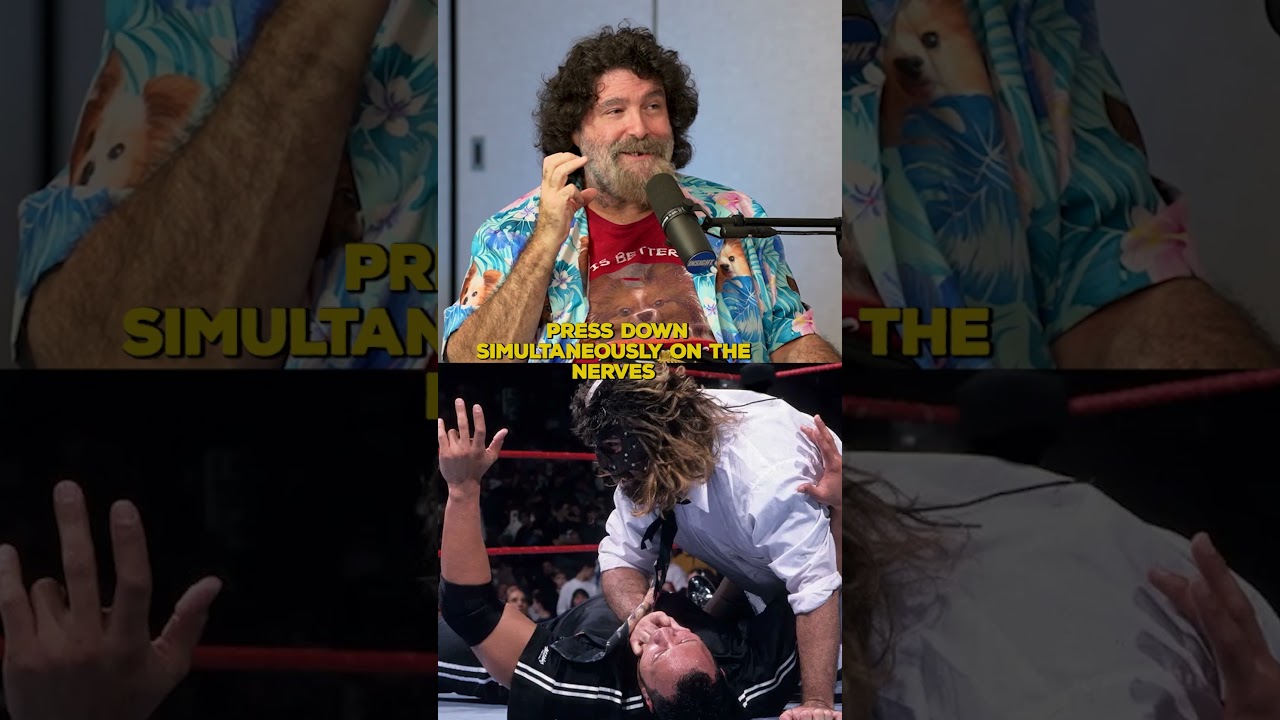 Mick Foley Explains How The Mandible Claw Works