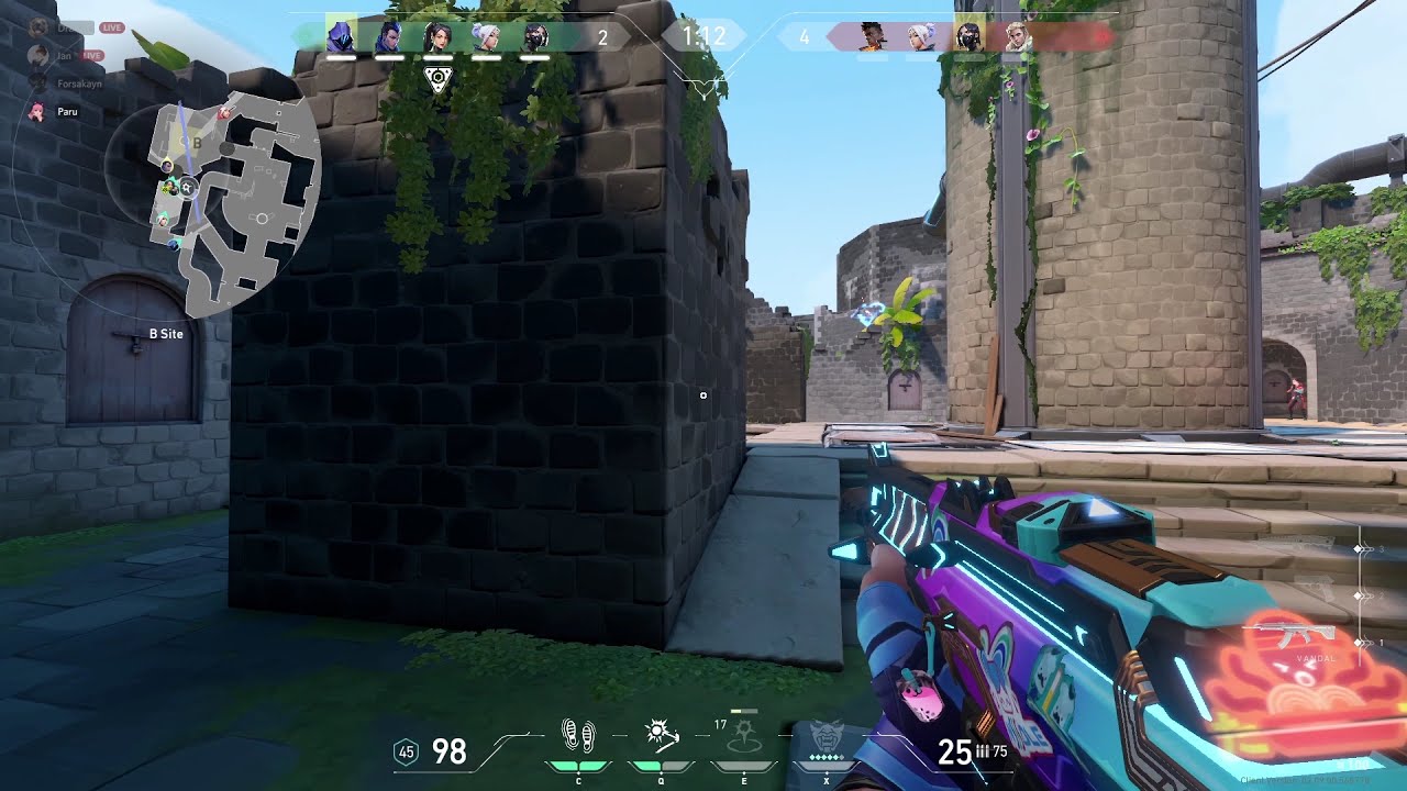 "show her the entry"