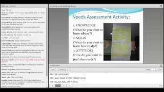 Assessing and Addressing the Needs of Your Students
