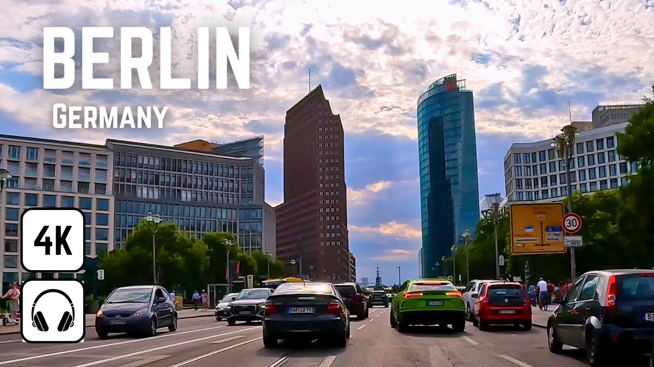 Berlin, Germania | Driving | Percorso POV 4K