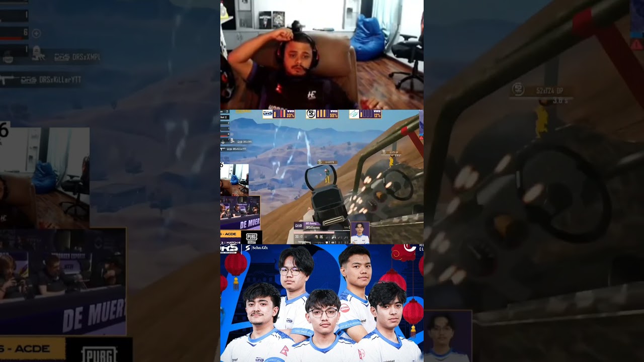 HORAA ESPORTS VS DRS GAMING 🔥DRS 15 KILLS CHICKEN DINNER 💗CR7 HORAA REACTS 🤯 