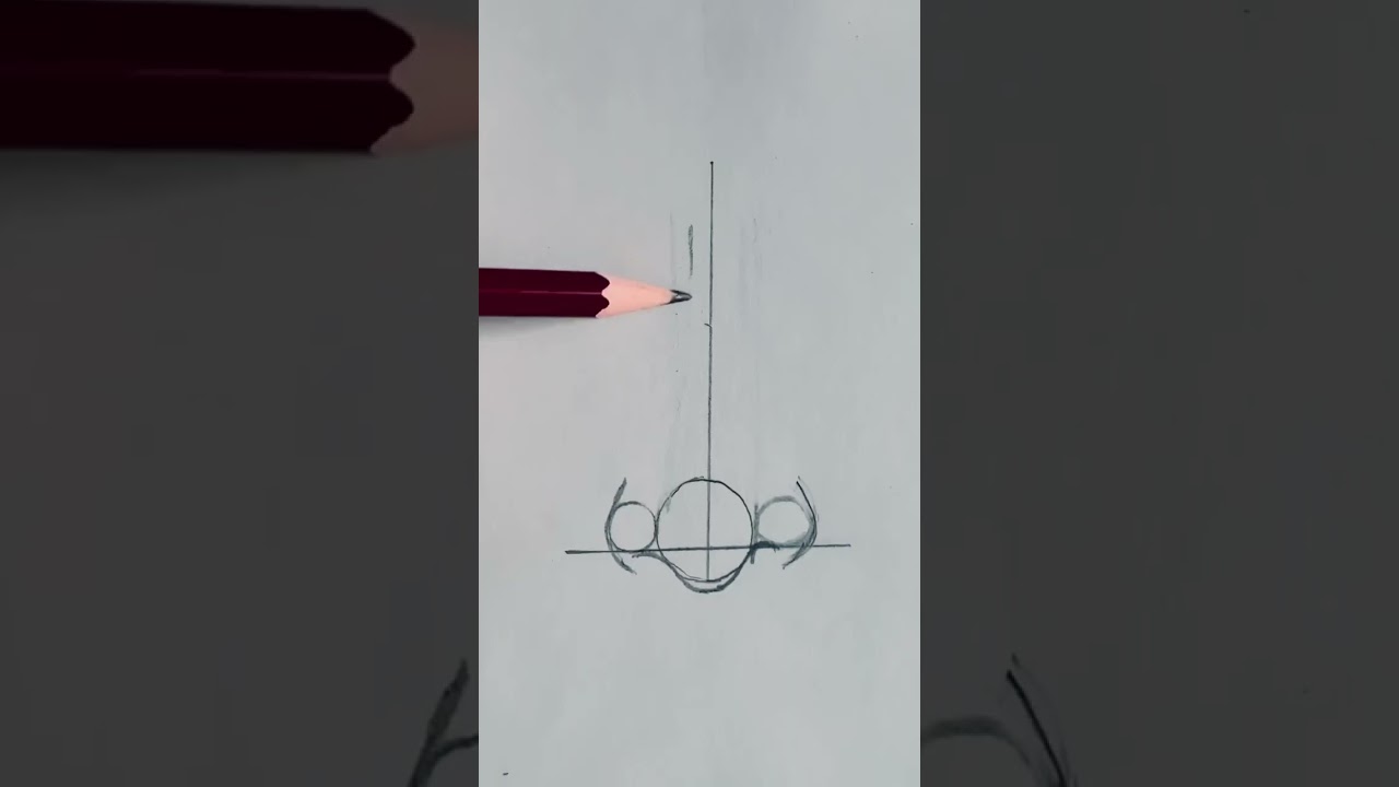 How to Draw Nose ( Easy Tutorial) 