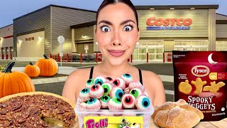 PROBANDO TODOS los productos de HALLOWEEN de COSTCO🎃‼️ | Rebeca Mendiola