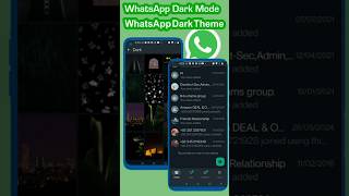 WhatsApp Dark mode and theme settings screenshot 5