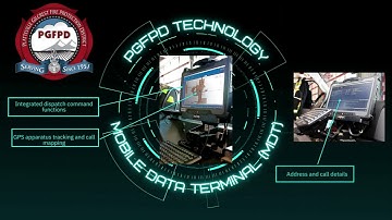 PGFPD Tech: Mobile Data Terminal (MDT)