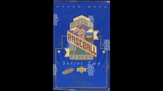 1993 Upper Deck Series 2 Box Break! Hunting for DEREK JETER ROOKIES!!