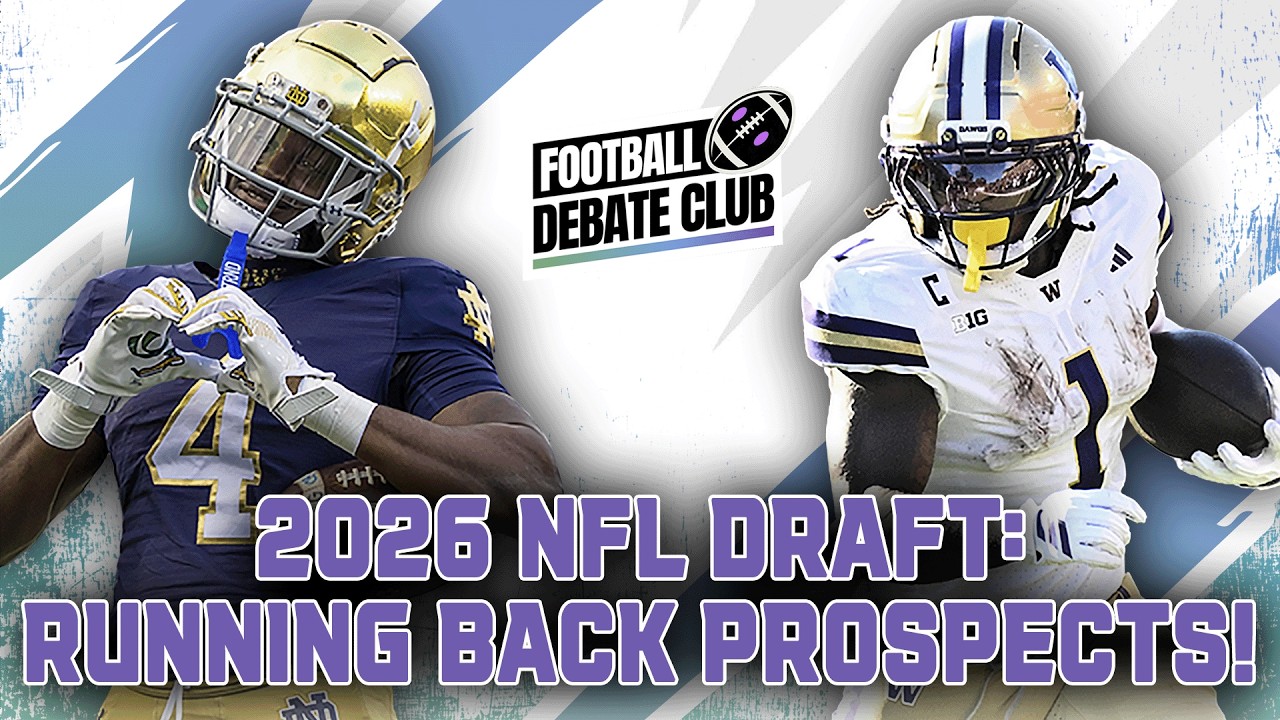 Is Jeremiyah Love a TOP 15 Pick?! 🔥 Ranking the 2026 RB Class & More