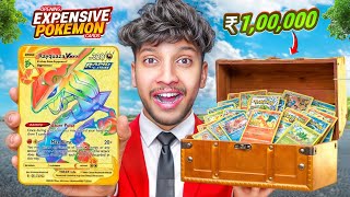 UNBOXING POKÉMON EXPENSIVE CARDS! 🤑 ₹1,00,000 WORTH