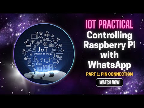 #1 How to Connect LED Board to Raspberry Pi & Control via WhatsApp | IoT Tutorial