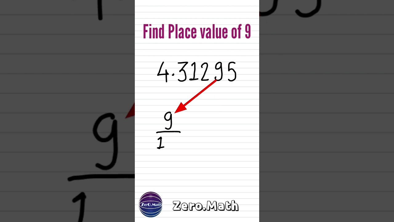 how to find place value 