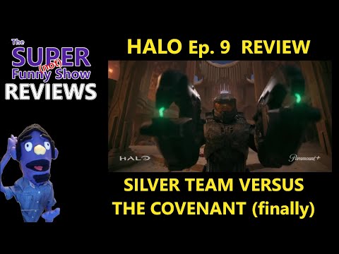 HALO EPISODE 9 REVIEW | Silver Team Vs. The Covenant (Finally)