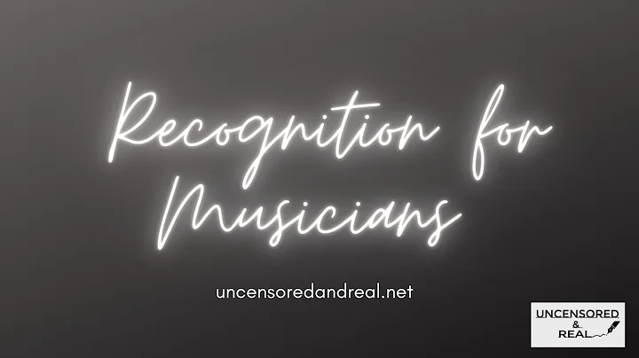 RECOGNITION FOR MUSICIANS - LIVE Interview with Ch...