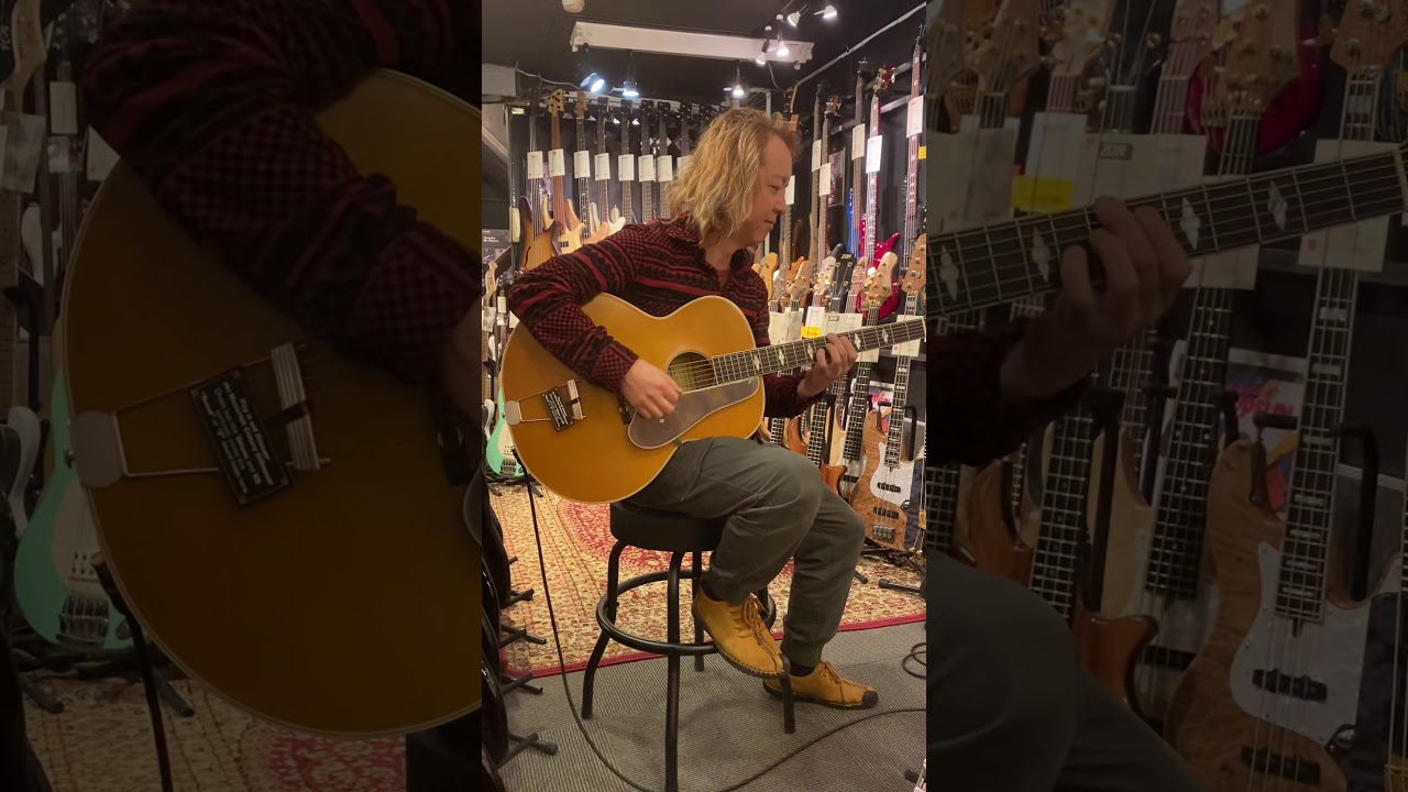 Epiphone / Masterbilt Century De Luxe / Shunji Takenaka Demo - YouTube