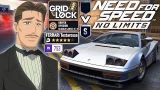 [Need For Speed: No Limits] Gridlock with Yoshiaki Ishida's Ferrari Testarossa