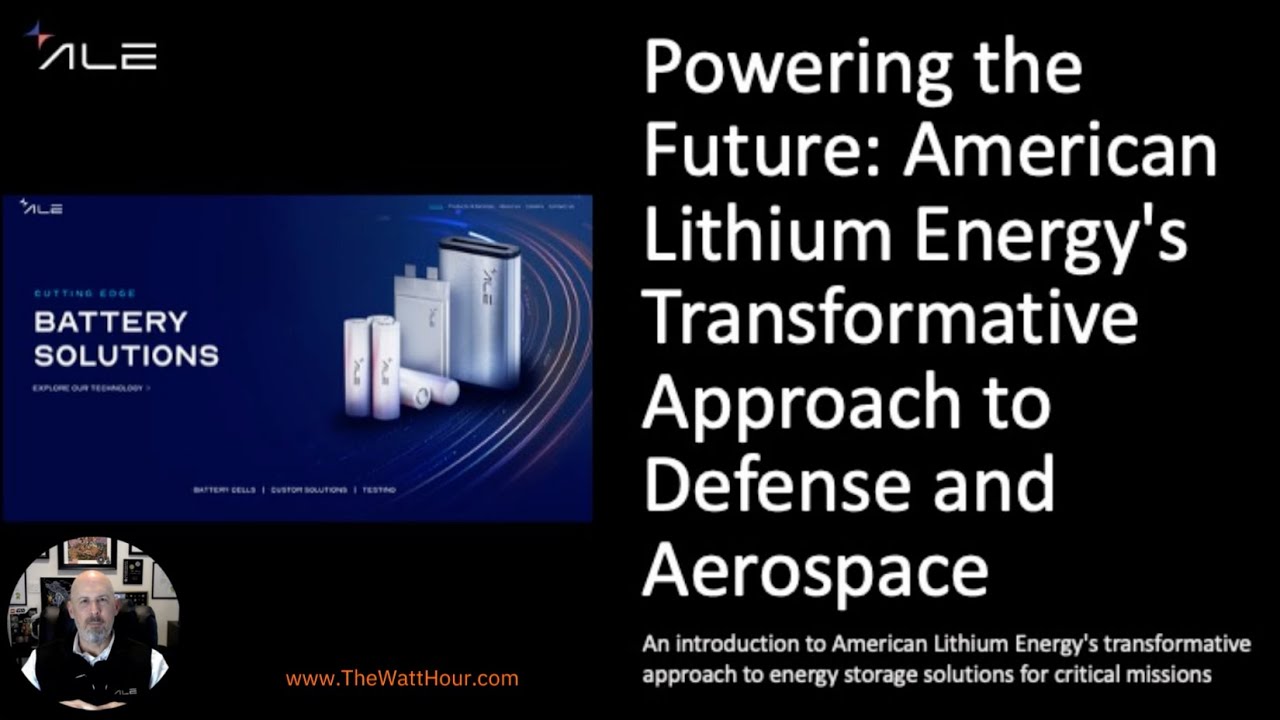 Episode 12 - Powering the Future  ALE’s Mission Across Land, Sea, Air, and Space