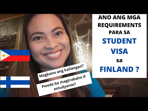 Video: Anong Mga Dokumento Ang Kinakailangan Para Sa Isang Finnish Visa