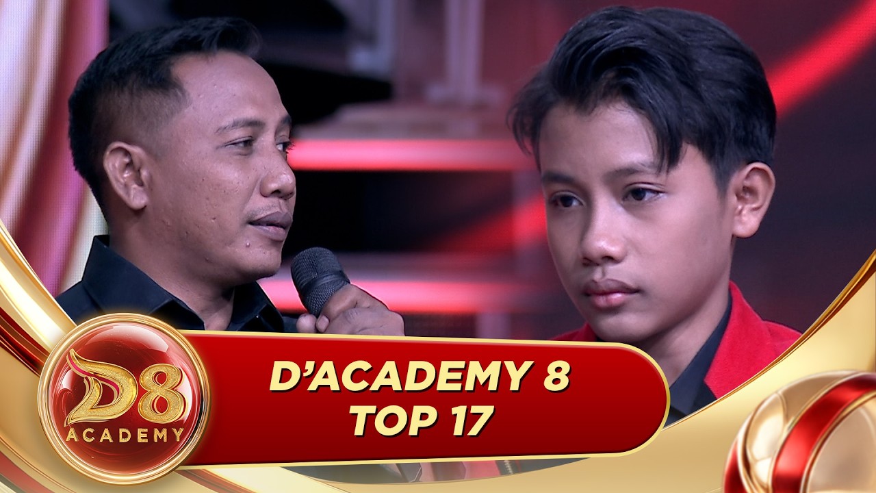 Bangga Anaknya Tampil di D'academy! Sang Ayah Hadir, Azzio Tak Kuasa Menahan Haru! | DA8 Top 17