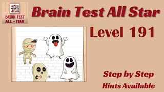Brain Test All Star Level 191 – Quick & Easy Solution!