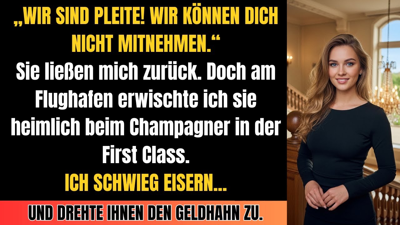 Meine Familie: „Wir sind pleite“ – Dann sah ich meine Familie in der First Class.