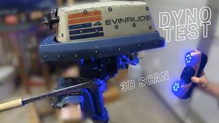 Project Revinrude P4: outboard autopsy and DYNO TEST | 3D Scanner Revopoint MetroY Ultra