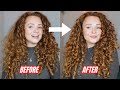 QUICK DAY 2 CURLY HAIR REFRESH | how to refresh curly hair after sleeping on it
