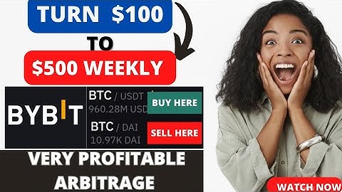 TRIANGULAR ARBITRAGE ON BYBIT: MAKE UP TO $100 WEEKLY || LESS RISK, MORE PROFIT || MAKE MONEY ONLINE