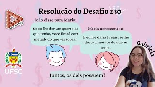 Resolução do Desafio 230