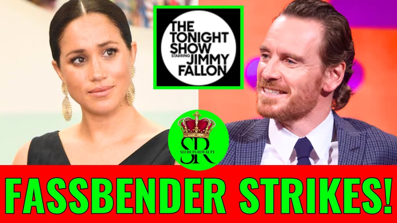 Michael Fassbender Roasts Meghan Markle Over 'Royal Highness' Demand on The  Tonight Show! - YouTube