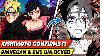 Kishimoto CONFIRMS Sarada’s RINNEGAN ?! 🚨 EMS \u0026 Rinnegan Are Canon🚨 Boruto Two Blue Vortex Explained
