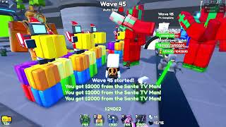 Roblox Toilet Tower Defense - Beating Nightmare mode with a Godly by TheGamingDuo 111 views 2 months ago 23 minutes