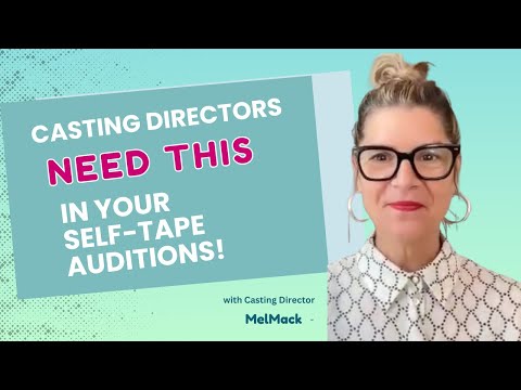 Casting Director Tips For Self Tape Auditions