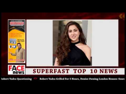 TOP 10 News | Super fast News | 07 FEB 2019 | Face News Delhi | 2019 newspaper mockup