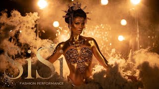 SiSi Fashion Performance 2025 | Golden Geisha Awakening — The Story Behind the Mask #geisha