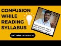 READ Again and Again | How to understand UPSC CSE syllabus | UPSC Tamil | Sathish Annamalai