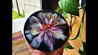 Easy  Resin Flower Tutorial | How Much White Pigment Is Needed To Make Resin Flowers