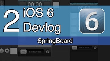 SpringBoard - Devlog #2 | iOS 6 Simulator
